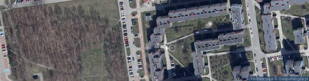 Zdjęcie satelitarne Urszula Podolska-Bartodziej Specjalistyczna Praktyka Lekarska