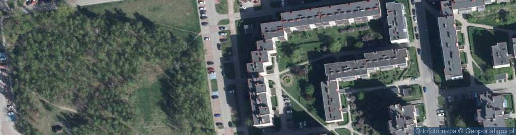 Zdjęcie satelitarne Urszula Podolska-Bartodziej Specjalistyczna Praktyka Lekarska