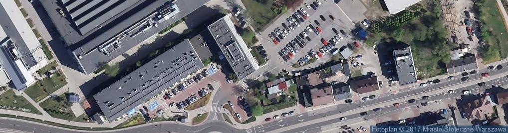 Zdjęcie satelitarne Urząd Dzielnicy Wawer