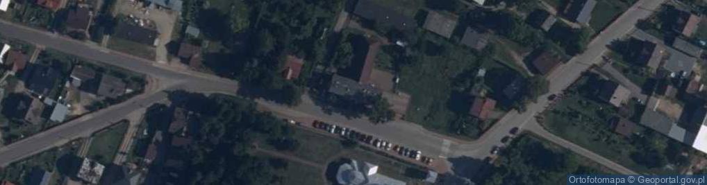 Zdjęcie satelitarne Urząd Gminy Domanice