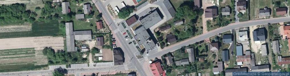 Zdjęcie satelitarne Urząd Gminy Kłoczew