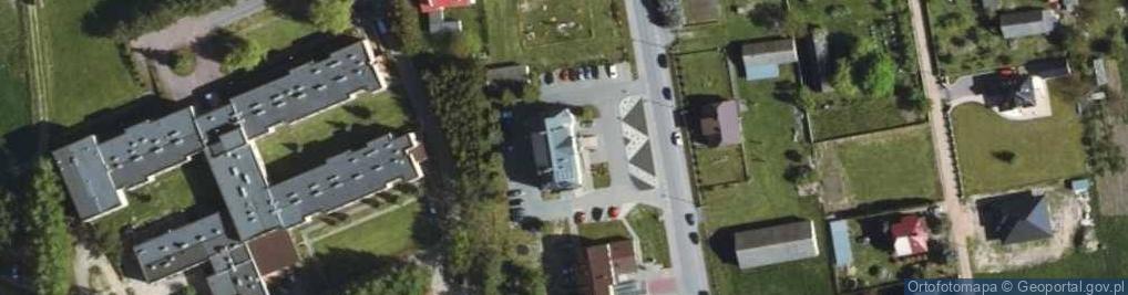 Zdjęcie satelitarne Urząd Gminy Obryte