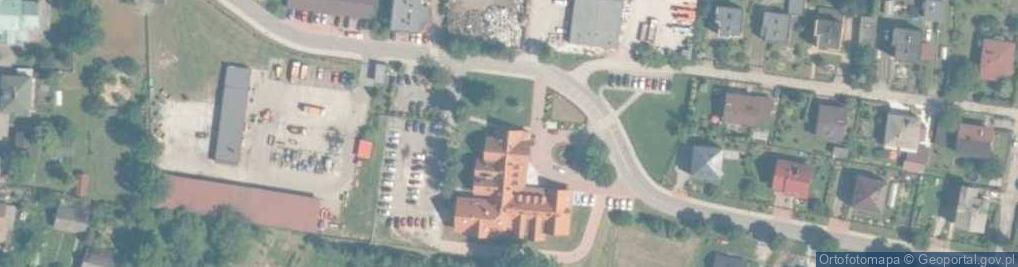 Zdjęcie satelitarne Urząd Gminy w Brzeszczach