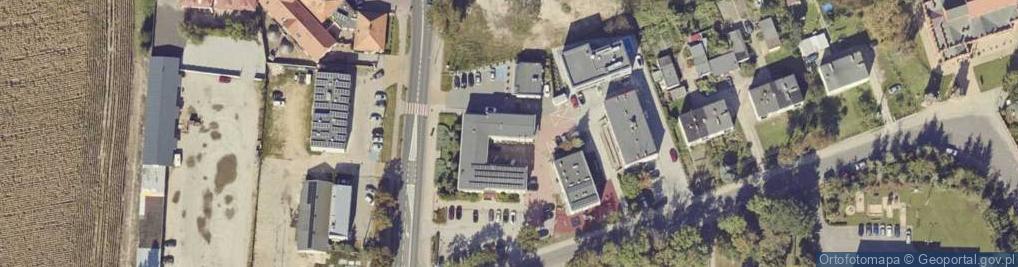 Zdjęcie satelitarne Urząd Gminy w Kościelcu