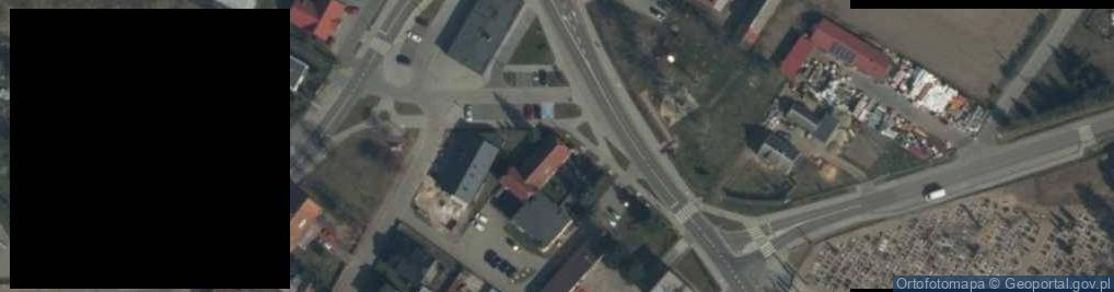 Zdjęcie satelitarne Urząd Gminy w Mikołajkach Pomorskich