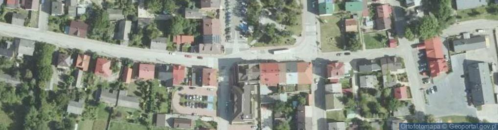 Zdjęcie satelitarne Urząd Gminy w Pacanowie