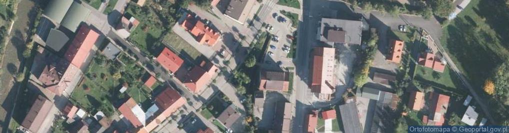 Zdjęcie satelitarne Urząd Gminy w Rajczy