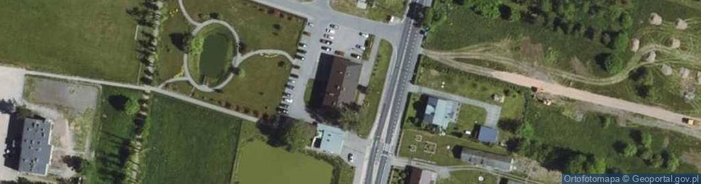 Zdjęcie satelitarne Urząd Gminy w Wiśniewie