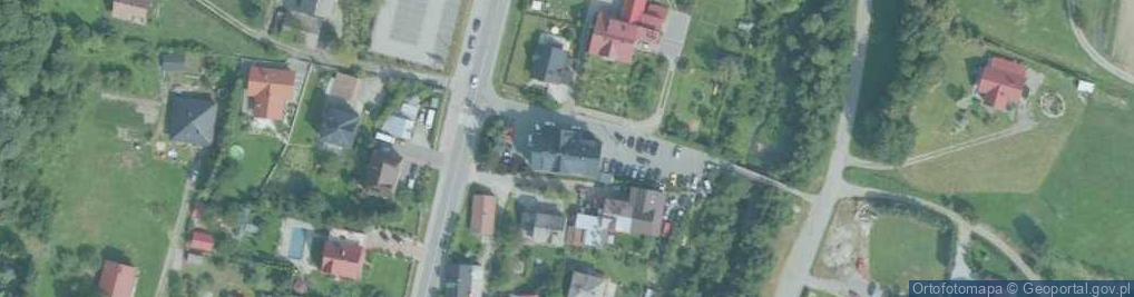 Zdjęcie satelitarne Urząd Gminy Wiśniowa