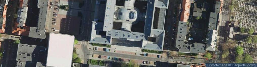 Zdjęcie satelitarne Urząd Marszałkowski Województwa Śląskiego w Katowicach