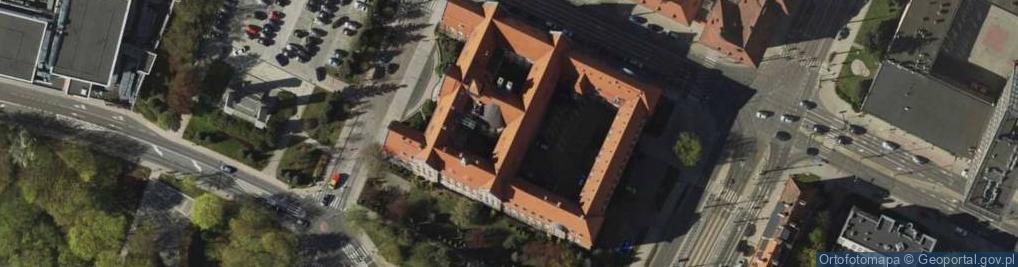 Zdjęcie satelitarne Urząd Marszałkowski Województwa Warmińsko Mazurskiego w Olsztynie