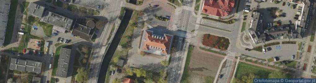 Zdjęcie satelitarne Urząd Miasta Pruszcz Gdański