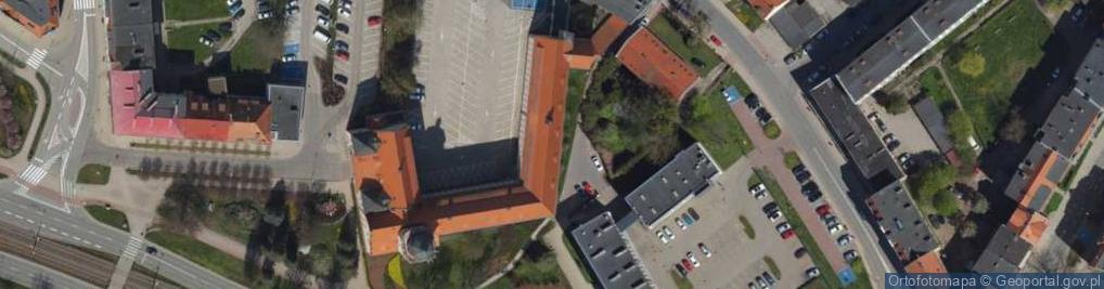 Zdjęcie satelitarne Urząd Miejski w Elblągu