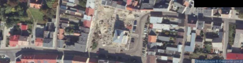 Zdjęcie satelitarne Urząd Miejski w Krobi