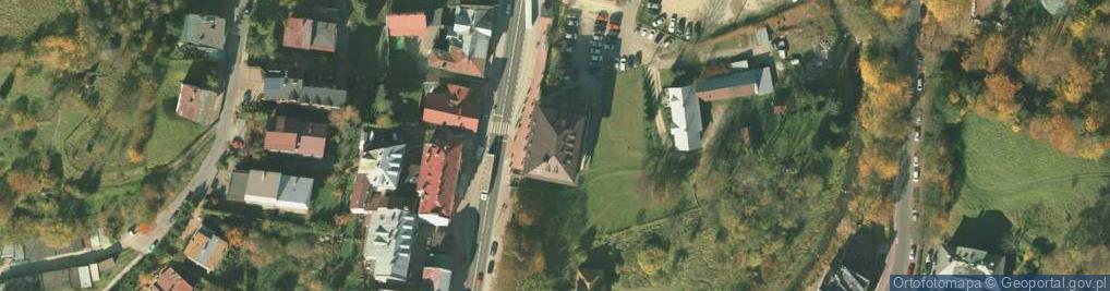 Zdjęcie satelitarne Urząd Miejski w Krynicy Zdroju