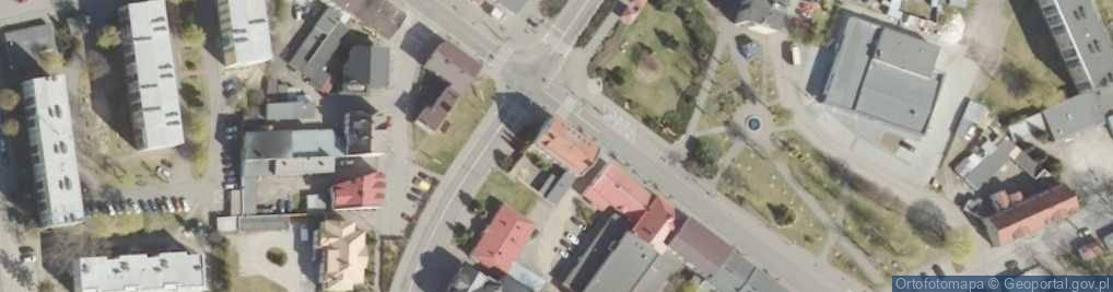 Zdjęcie satelitarne Urząd Miejski w Krzyżu Wielkopolskim