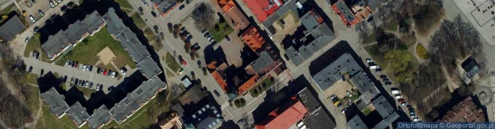 Zdjęcie satelitarne Urząd Miejski w Lęborku