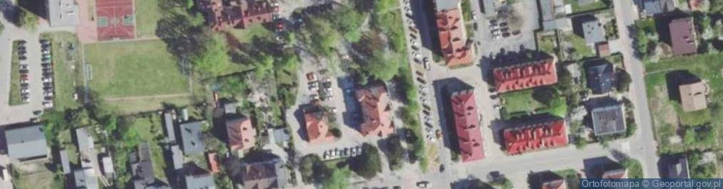 Zdjęcie satelitarne Urząd Miejski w Lublińcu