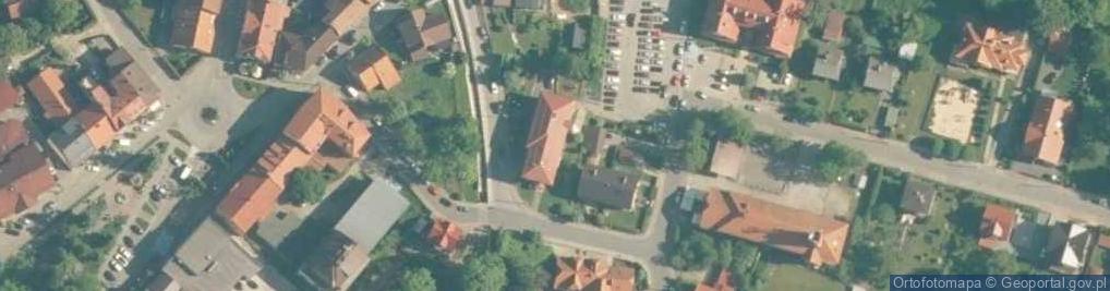 Zdjęcie satelitarne Urząd Miejski w Makowie Podhalańskim