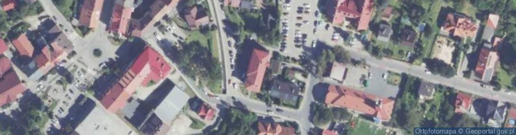 Zdjęcie satelitarne Urząd Miejski w Makowie Podhalańskim