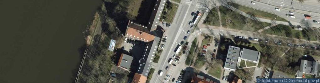 Zdjęcie satelitarne Urząd Miejski w Malborku