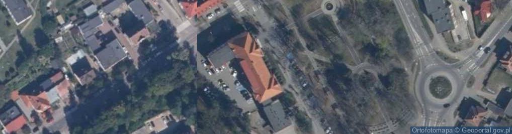Zdjęcie satelitarne Urząd Miejski w Miastku
