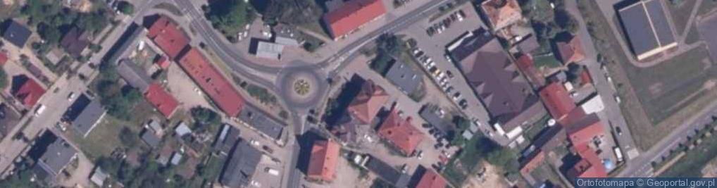 Zdjęcie satelitarne Urząd Miejski w Polanowie