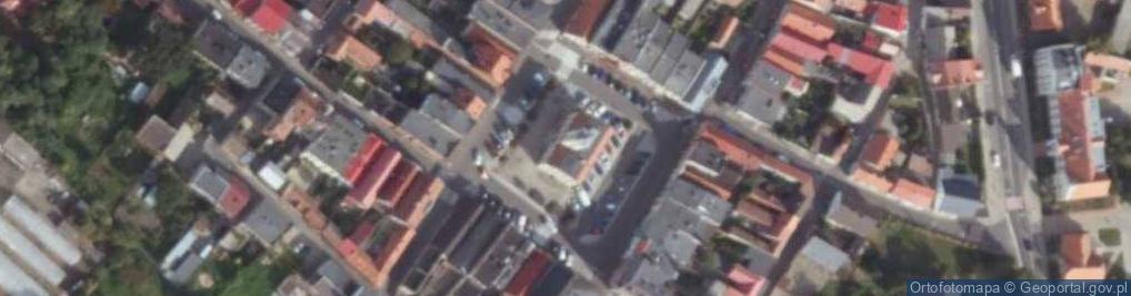 Zdjęcie satelitarne Urząd Miejski w Poniecu