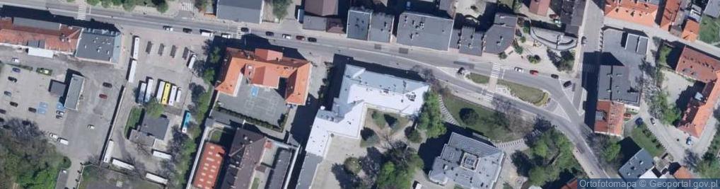 Zdjęcie satelitarne Urząd Miejski w Prudniku
