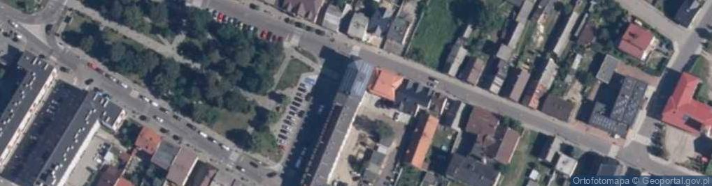 Zdjęcie satelitarne Urząd Miejski w Raciążu