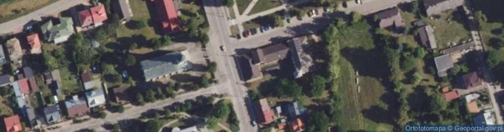 Zdjęcie satelitarne Urząd Miejski w Supraślu