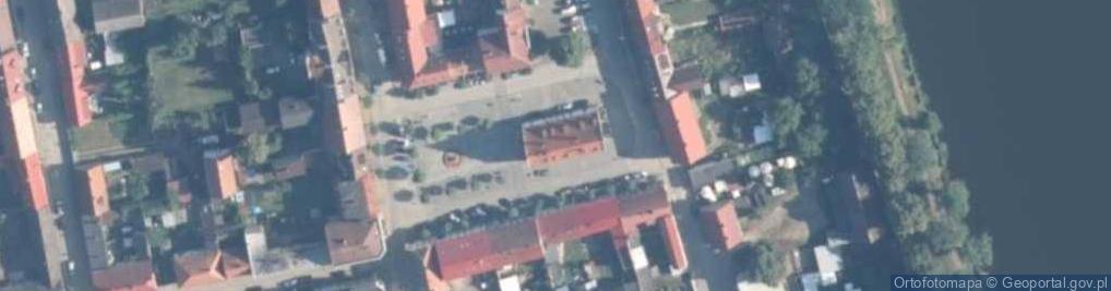 Zdjęcie satelitarne Urząd Miejski w Trzcińsku Zdroju