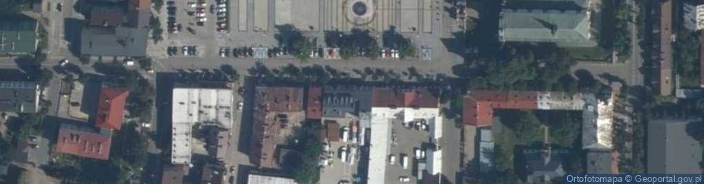 Zdjęcie satelitarne Urząd Miejski w Węgrowie