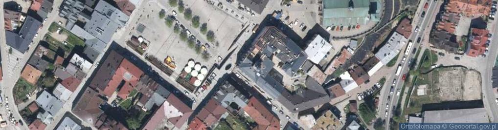 Zdjęcie satelitarne Urząd Miejski