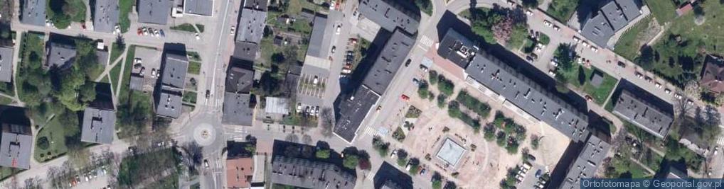 Zdjęcie satelitarne Urząd Miejski