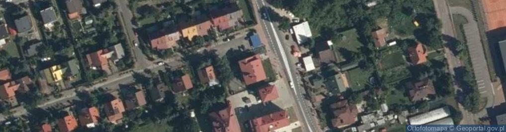 Zdjęcie satelitarne Urząd Pocztowy Nieporęt