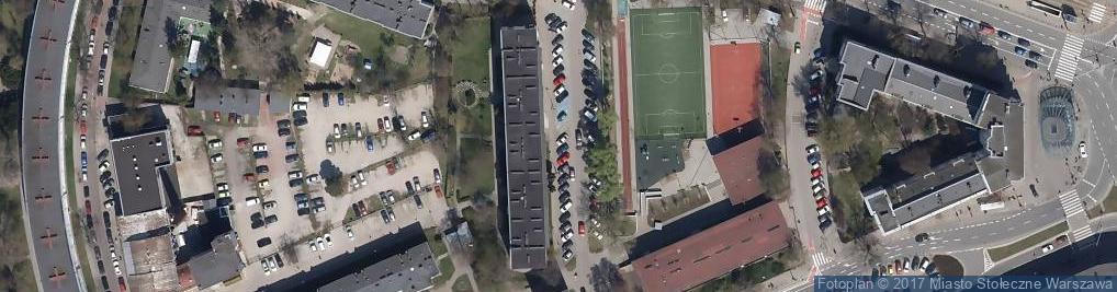 Zdjęcie satelitarne Urząd Pocztowy Warszawa 32