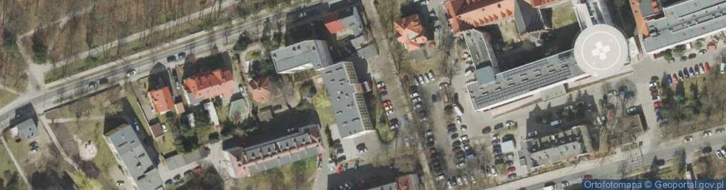 Zdjęcie satelitarne Urząd Statystyczny w Zielonej Górze