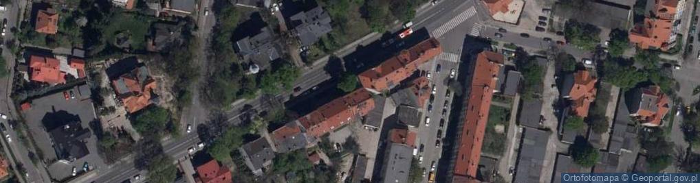 Zdjęcie satelitarne Usł.Budowl., Englard, Legnica