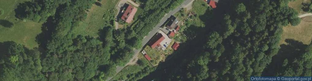 Zdjęcie satelitarne Usł.Leśne J.Chałupka, Podgórzyn