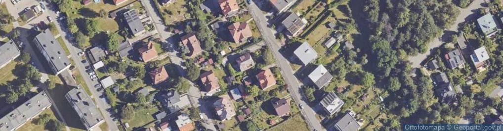 Zdjęcie satelitarne Usł.Spedycyjne z.Krukow, Jelenia Góra