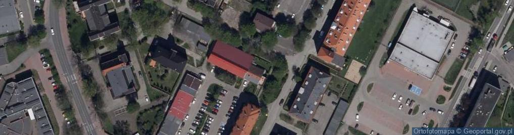Zdjęcie satelitarne Usł.Szklars., Pauch, Jawor