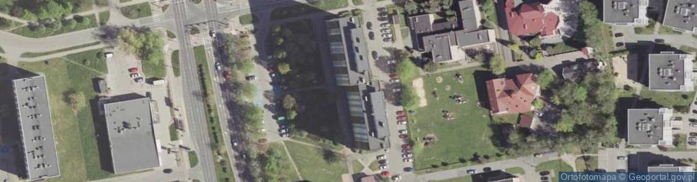 Zdjęcie satelitarne Usług Radiowo Telewizyjnych Przedsiębiorstwo Handlowo Usługowe Mzurtex