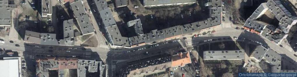 Zdjęcie satelitarne Usługi Administracyjne