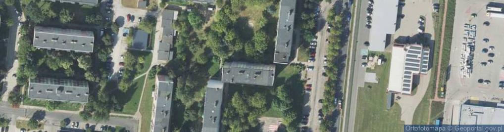 Zdjęcie satelitarne Usługi Agencyjne w Zakr Zawierania Umów Ubezpieczeniowych T Długiewicz