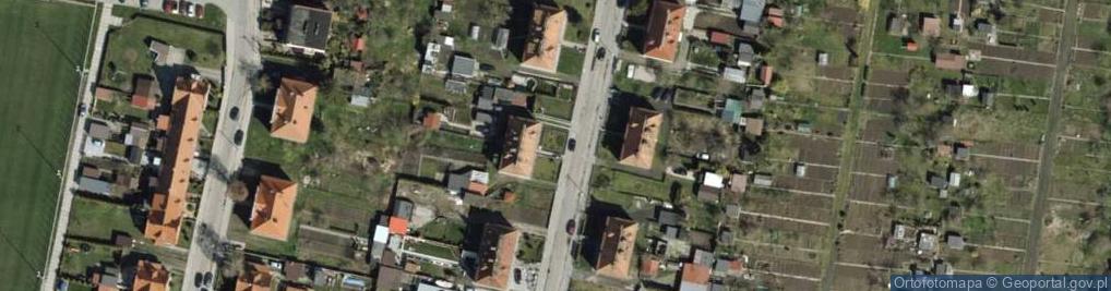 Zdjęcie satelitarne Usługi Akwizycyjne i Serwisowe Handel Obwoźny