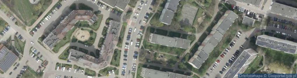 Zdjęcie satelitarne Usługi Archiwistyczne Halina Kotarska