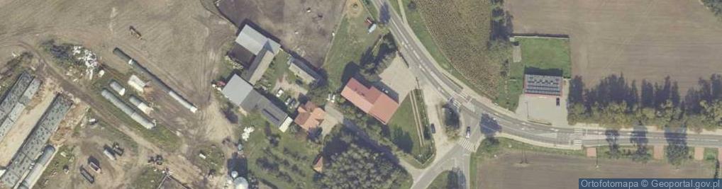 Zdjęcie satelitarne Usługi Autokarowe Przewóz Osób