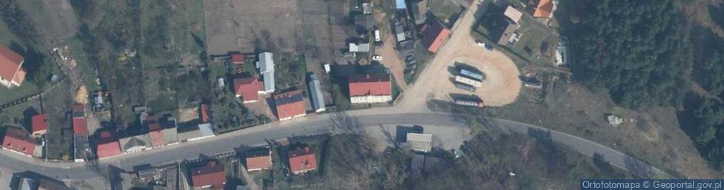 Zdjęcie satelitarne Usługi Autokarowe Zbyszko