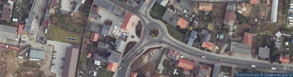 Zdjęcie satelitarne Usługi Badawczo Projektowo Wykonawcze